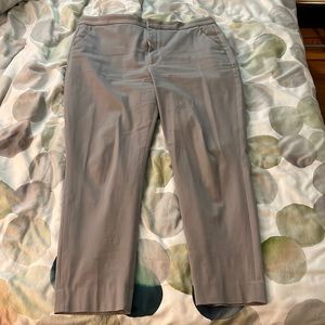 Banana Republic high rise Gray Pants Size 16